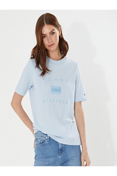 Tommy Hilfiger T-Shirt Metallic WW0WW33522 Rosa Regular Fit