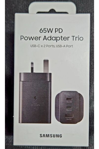 Generic 65W Super Fast Charger, 3 Port for All Type of Mobiles Phones