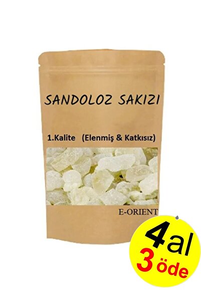 E orient 1.Kalite Sandoloz Sakızı 125 Gram (Elenmiş & Katkısız)