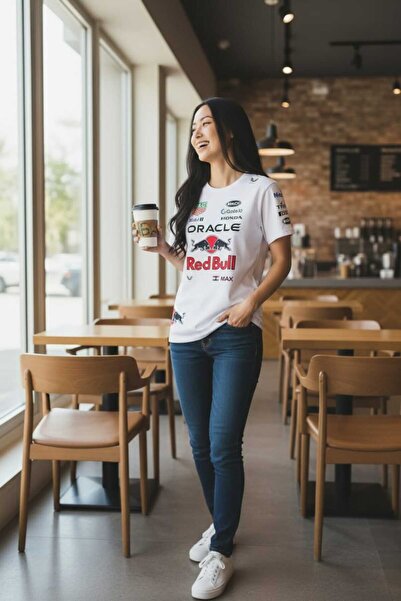 niceworkbynicehands تي شيرت أبيض مطبوع بتصميم خاص لمحبي الفورمولا