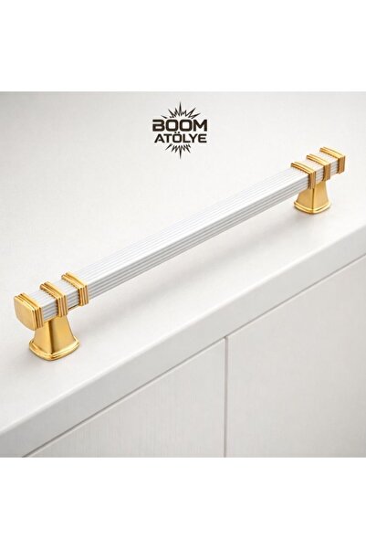 Boom Atölye Kare Metal Dolap Kulpu 96-224 mm Modern Mutfak Çekmece Mobilya Kulpu