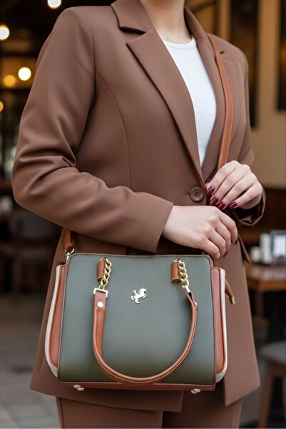 Miami Polo Clup Γνήσια γυναικεία τσάντα ώμου Premium Quality Κατάλληλη για Κα...