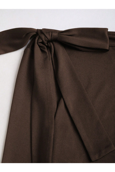 blck & premium Fiyonk Detaylı Takım Ottoman Kumaş Usa Trend - DO9342