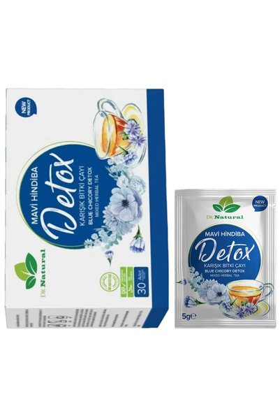DRNATURAL Mavihindiba Detoks Tozu Karışık Bitki Çayı 30 Şase