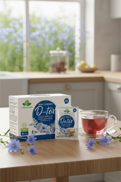 DRNATURAL Mavihindiba Detoks Tozu Karışık Bitki Çayı 30 Şase