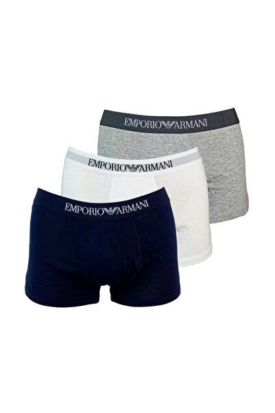 Emporio Armani Unterwäsche 3er Pack Trunk Unterhosen Herrenshorts