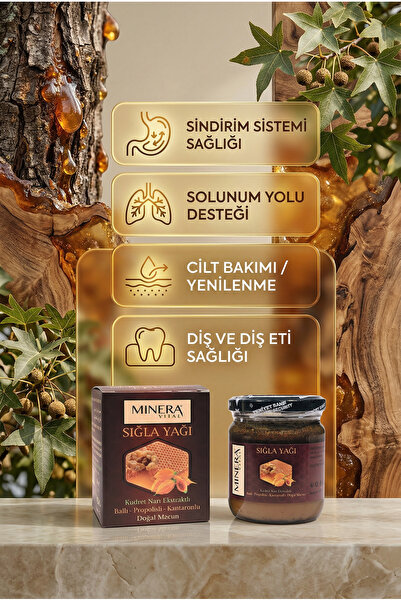 MİNERA VİTAL Sığla Yağlı Macun 230 gr