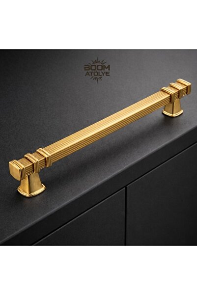 Boom Atölye Kare Metal Dolap Kulpu 96-224 mm Modern Mutfak Çekmece Mobilya Kulpu