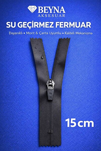 Beyna ВОДОНЕПРОНИКНИЙ 15 СМ ПЛАСТИКОВИЙ ЧОРНИЙ ЗАМОК 1 ПАКЕТ 5 ШТУК