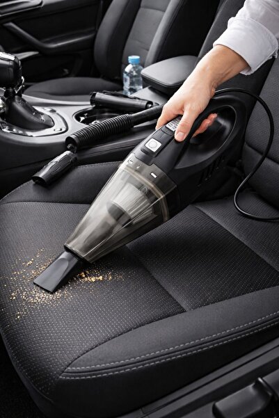duoguo Aspirator auto portabil 12V cu alimentare la brichetă, funcție Wet and...
