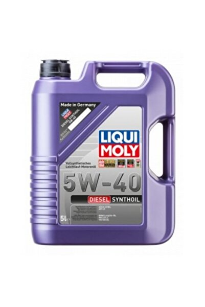 Liqui Moly Ulei de motor Liqui Moly Diesel Synthoil 5W-40, 5L
