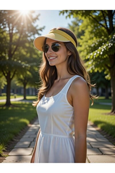 Kumsal Hediyelik قبعة نسائية من القش قبعة صيفية للشاطئ ذات جودة عالية - قبعة ...