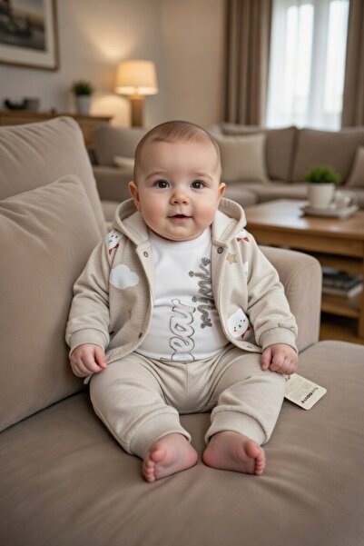 Babyim طقم بير ميني 3 قطع بغطاء للرأس