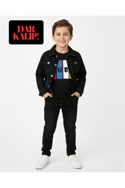 Egelite SLIM FIT! Сезонен комплект от 3 части за момчета от еластична материя...