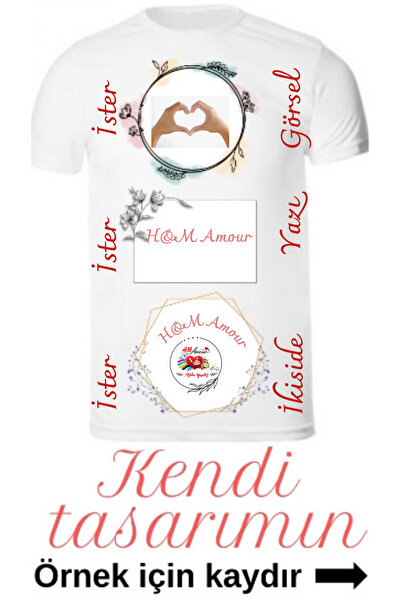 serfo T-shirt Baskı özel günlerinde sevdiklerinize kişiye özel hediyeler