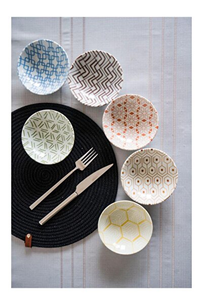 Porland Tamina 6'lı Karma Çerezlik Sosluk Kase Takımı 12cm 04PPO000603