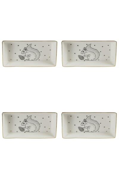 Porland Forest Kahvaltı&meze Tabağı 13cm 4'lü 04LFH000447