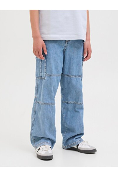 Jack & Jones Junior Baggy Fit Jeans JJIALEX JJWADE AKM 065 JNR Baggy Fit Jean...