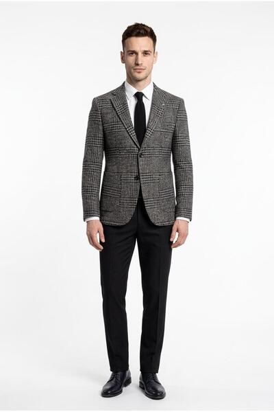 owen Men's Slim Fit Plaid Jacket