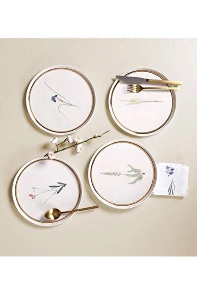 Porland Botanical 21 Cm Pasta Tabağı 4 Desen