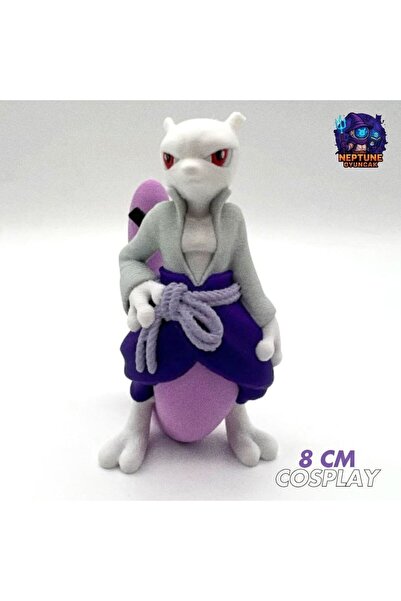Neptune #0150 Sasuke Mewtwo Pokemon Figürü (Naruto)