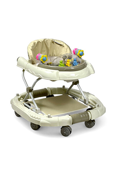 ALBADER 2 in 1 Baby Walker and Rocker Chair, Musical Baby Walker with Toys, A...