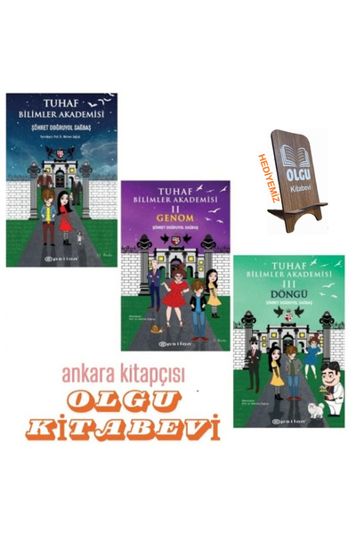 Epsilon Yayınevi Tuhaf Bilimler Akademisi 3 Kitap Set - Şöhret Doğruyol / ORJ...