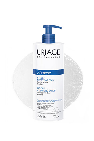 Uriage XEMOSE Syndet Atopiye Eğilimli ve Çok Kuru Ciltler İçin Bariyer Onarıc...