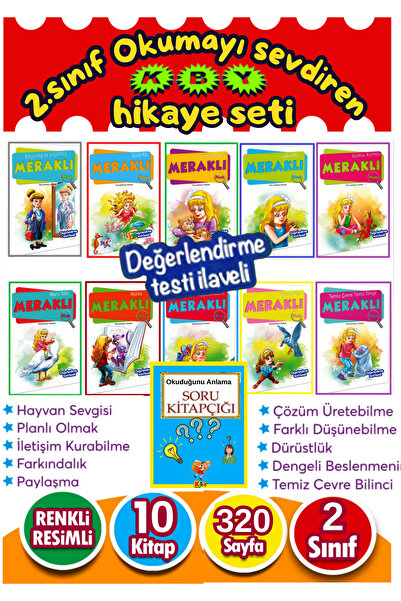 KBY 2.sınıflar için tavsiyeli 10 adet karma Macera sevenler için hikaye