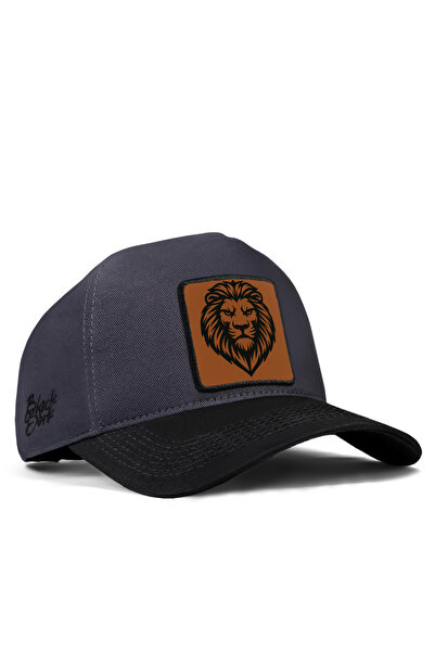 BlackBörk Aslan Logolu Siyah-Antrasit Beyzbol Şapka