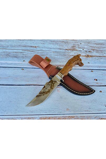 BIÇAK SARAYIM El Yapımı Doğa Bıçağı,4116 Paslanmaz çelik ,Ceviz Ağacı Sap,İsi...