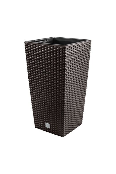 Strend Pro Ghiveci decorativ de flori, Prosperplast, Rato, imitatie ratan, pa...