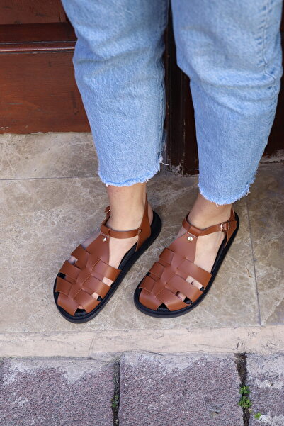 diya shoes Luna Women's Daily Sandals – Comfortable Flat Sole Summer Model Ca...