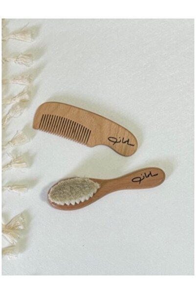 Little Cloud مجموعة فرشاة مشط للأطفال