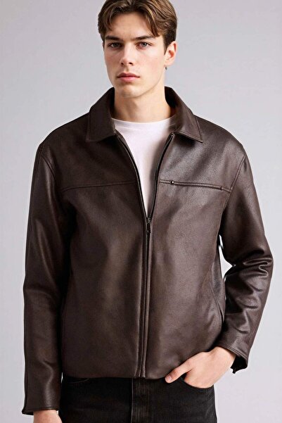 DeFacto Polo jakna standardnog kroja sa unutrašnjim C Sa džepovima S Prirodna...