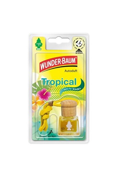 Wunder-Baum Odorizant auto tropical cu sticlă