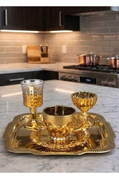 rova tr Roma Series 6 Pieces of Coffee Cups + 6 Pieces of Coffee and Water Cu...