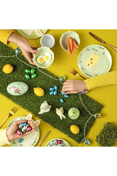 Flying Tiger Copenhagen Yapay Çim Şeklinde Runner 25 cm x 75 cm