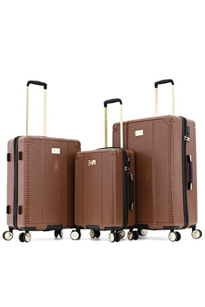 Bebe MARTA Softside Luggage set of 3 | Ultra Lightweight ABS with Spinner Whe...