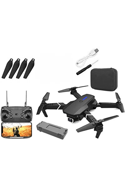 SP ISNUP طائرة درون بكاميرا مزدوجة 4K – تحكم عبر التطبيق – واي فاي – شحن USB