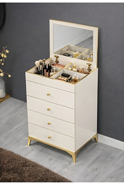 Sare Home Arya Aynalı Makyaj Şifonyer