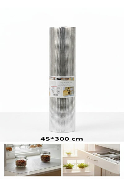 TrentonGCC 12Pcs Aluminum Anti Slip Kitchen Drawer Mat Shelf Liner Non Slip C...