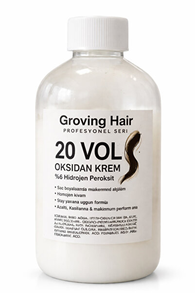 GROVİNG HAİR 20 Vol %6 Oksidan Krem Artego L'oreal Palette Wella Garnier colo...