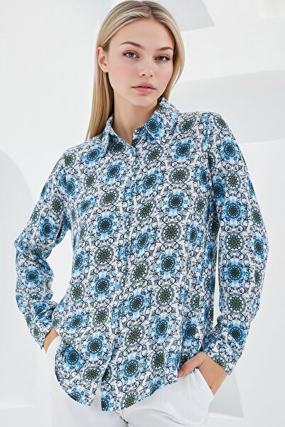 Hiccup Bdart Patterned Long Sleeve Shirt