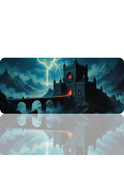 BLS 70X30 Cm Oyuncu Gaming Mouse Pad Kaymaz Kauçuk Taban Fare Altlığı Mousepa...