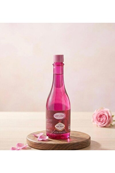 ROYAM Seruse Gıdaya Eklenebilir İçilebilir Gül Suyu 400 ml Gıdaya Uygun Gül A...