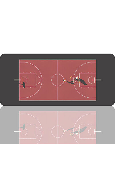 BLS 30X70 cm Gamer Gaming Mouse Pad Non-Slip Rubber Base Mouse Mat Basketball...