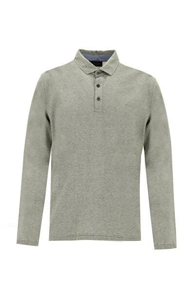 Abdullah Kiğılı Βαμβακερό φούτερ Polo Neck - Κουμπωτό και Mercerized