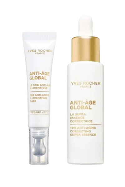 Yves Rocher Gündüz Bakım Rutini Göz Kremi 15ml & Kök Hücre Serumu 50ml Yaşlan...