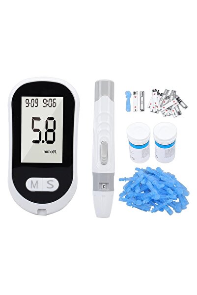 unbranded Digital blood glucose meter glucometer kit BY-100 with test strips ...